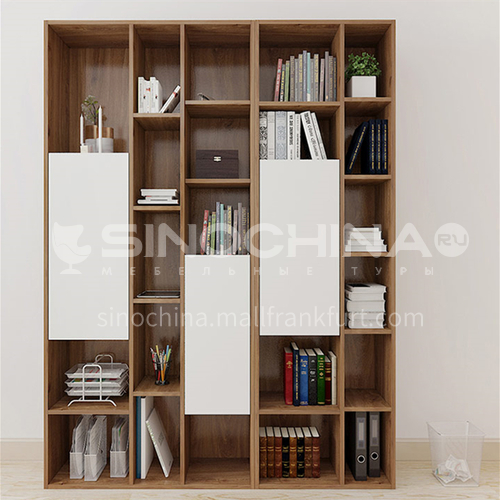 Custom cabinet modern style double facing particle board-GF-084